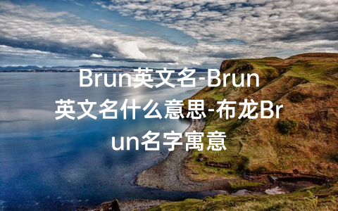 Brun英文名-Brun英文名什么意思-布龙Brun名字寓意